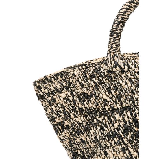 26SS 이벨리브 토트백 ELA TIGA NEUTRALS BLACK - IBELIV