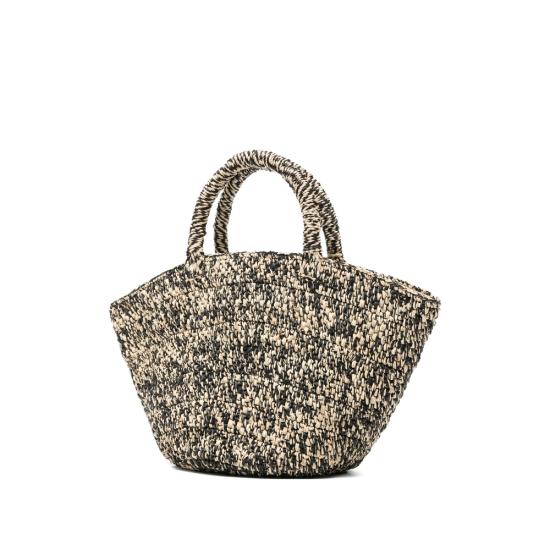 26SS 이벨리브 토트백 ELA TIGA NEUTRALS BLACK - IBELIV