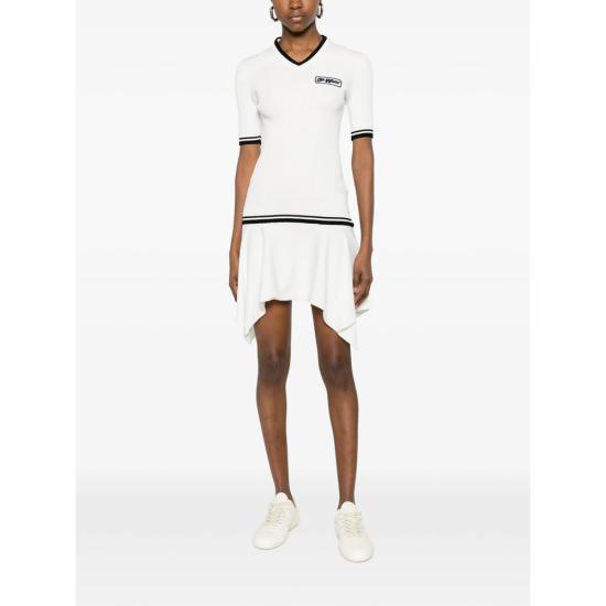 26SS 오프화이트 원피스 2HI12WS26KN I001 W102 WHITE - OFF WHITE