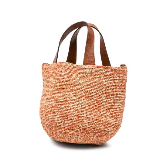 26SS 이벨리브 토트백 MIROZY BRICK ORANGE NEUTRALS - IBELIV