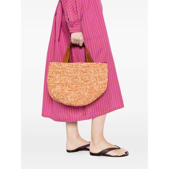 26SS 이벨리브 토트백 MIROZY BRICK ORANGE NEUTRALS - IBELIV