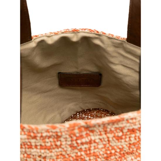 26SS 이벨리브 토트백 MIROZY BRICK ORANGE NEUTRALS - IBELIV