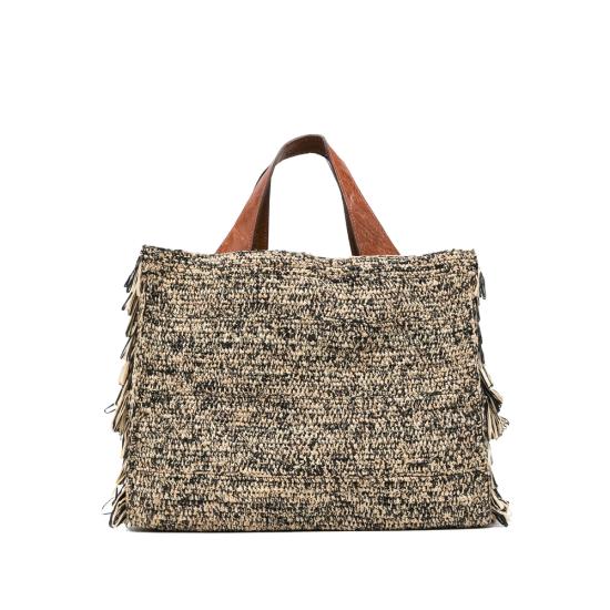 26SS 이벨리브 토트백 ONJA TIGA NEUTRALS BLACK