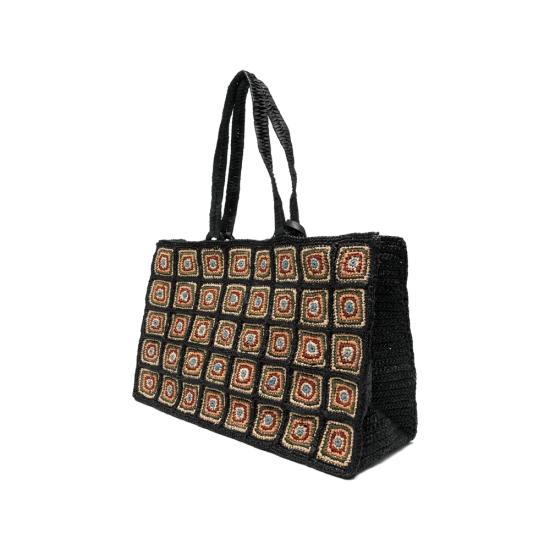 26SS 이벨리브 토트백 OPUS BLACK BLACK GREEN - IBELIV