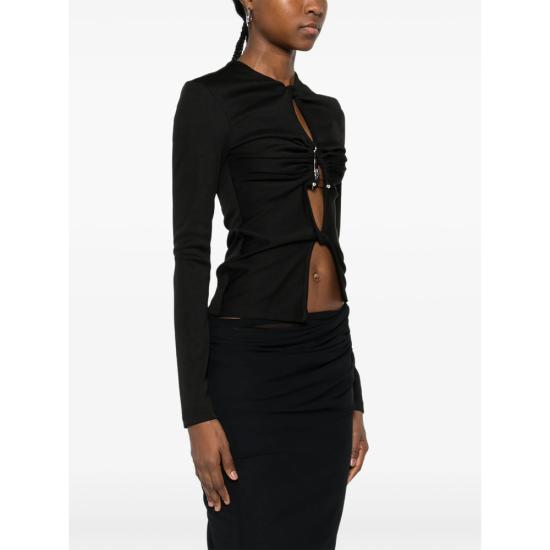 26SS 크리스토퍼에스버 탑 25041332 BLACK - CHRISTOPHER ESBER