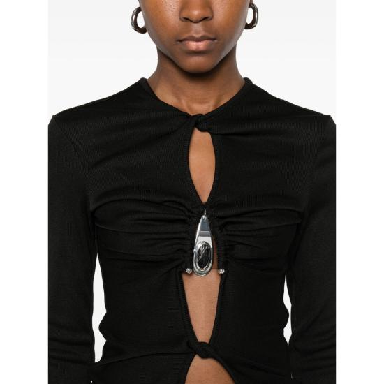 26SS 크리스토퍼에스버 탑 25041332 BLACK - CHRISTOPHER ESBER