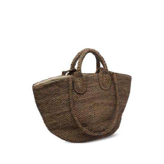 26SS 이벨리브 토트백 SOMA DKTEA BROWN - IBELIV