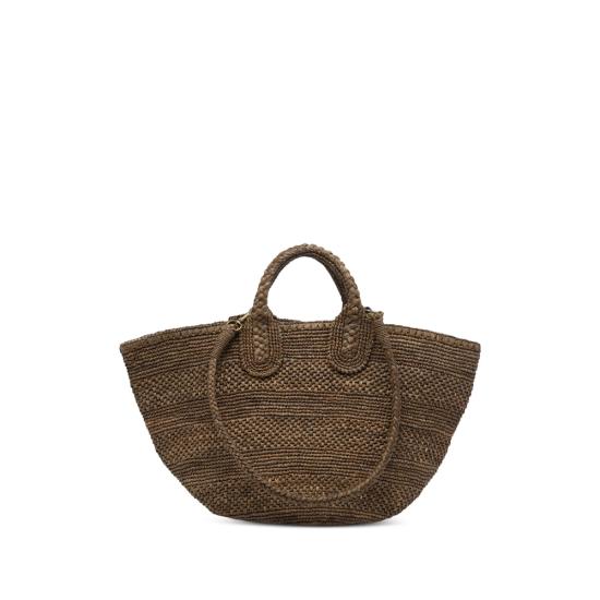 26SS 이벨리브 토트백 SOMA DKTEA BROWN - IBELIV