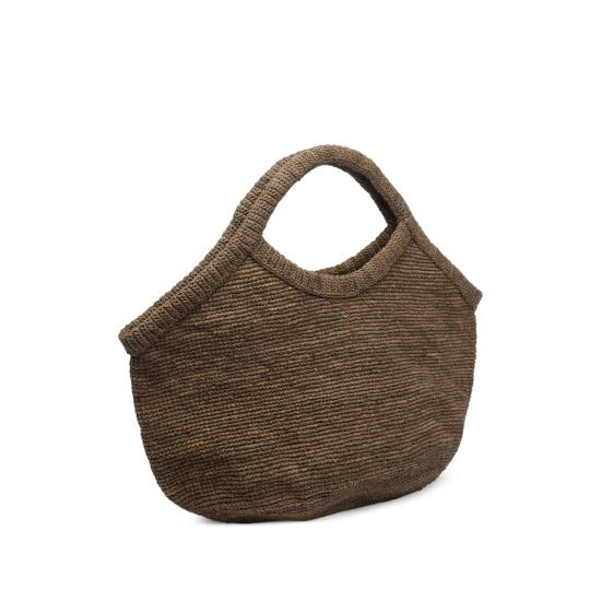 26SS 이벨리브 토트백 PURE DKTEA BROWN - IBELIV