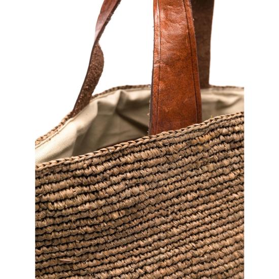 26SS 이벨리브 토트백 MIROZY DKTEA BROWN - IBELIV