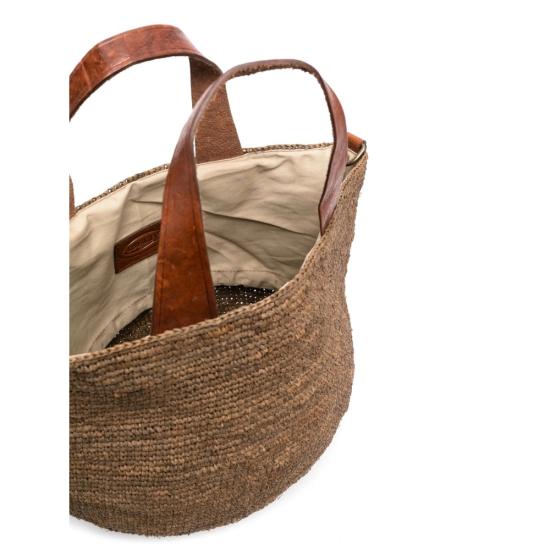 26SS 이벨리브 토트백 MIROZY DKTEA BROWN - IBELIV