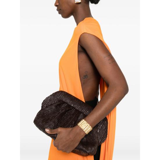 26SS 더모아레 클러치/파우치 261WTMB00 OOAA CHOPL BROWN - THEMOIRE