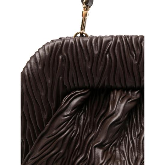 26SS 더모아레 클러치/파우치 261WTMB00 OOAA CHOPL BROWN - THEMOIRE