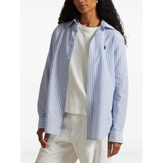 26SS 랄프 로렌 셔츠 211971514503 BLUWH BLUE WHITE - RALPH LAUREN