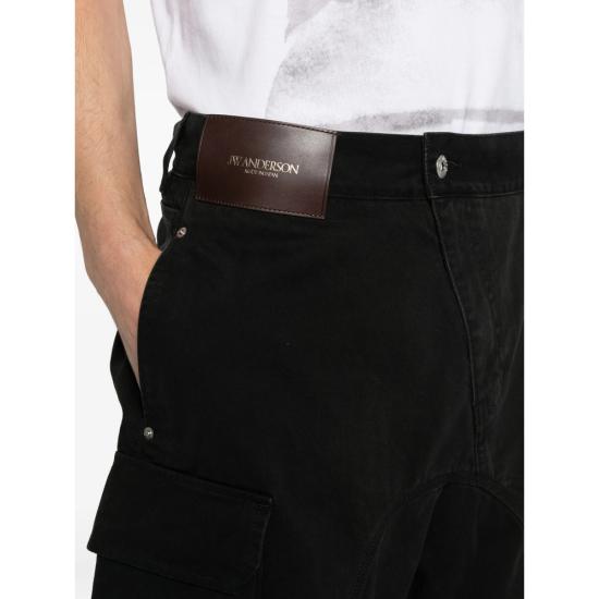 26SS JW앤더슨 숏팬츠 SR0129 PG1933 999 BLACK - JW ANDERSON