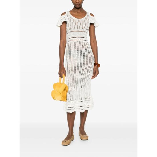 26SS JW앤더슨 원피스 KW1483 YN0489 001 WHITE - JW ANDERSON