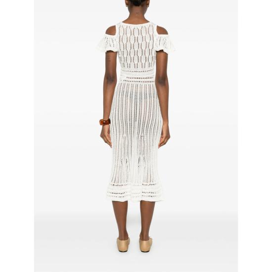 26SS JW앤더슨 원피스 KW1483 YN0489 001 WHITE - JW ANDERSON