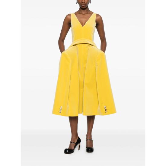 26SS JW앤더슨 원피스 DR0521 PG1895 226 YELLOW - JW ANDERSON