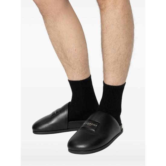 26SS 지방시 뮬/슬리퍼 BH302NH1XM 001 BLACK - GIVENCHY