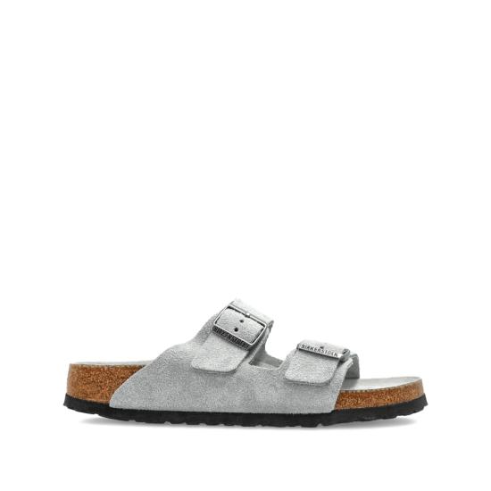 26SS 버켄스탁 샌들 1031663 ARIZONA SATON GREY - BIRKENSTOCK