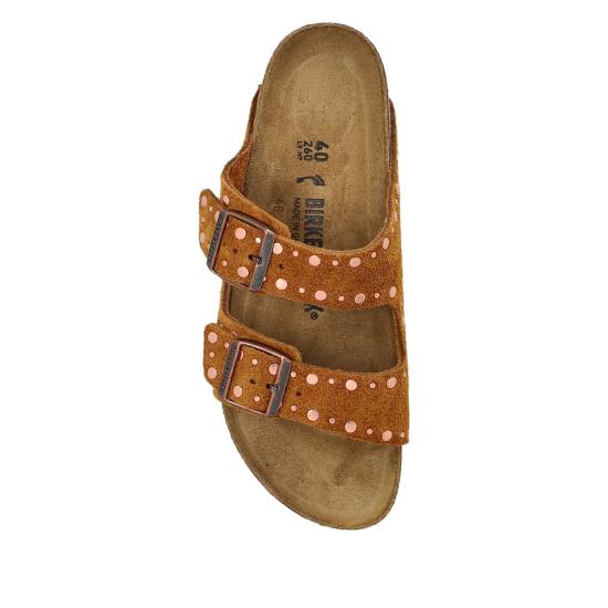 26SS 버켄스탁 부츠 1031731 ARIZONA RIMIN BROWN - BIRKENSTOCK