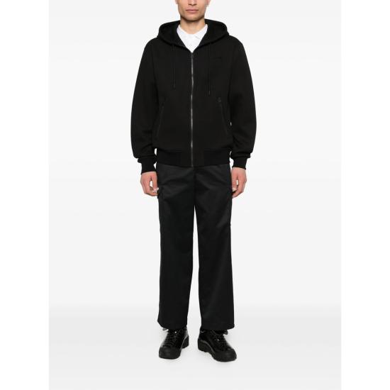 26SS 맥케이지 후드 티셔츠 KRYSTOS BLACK - MACKAGE