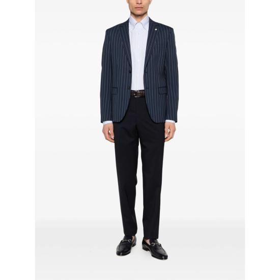 26SS 마짜렐리 셔츠 80 023 7 WHITE BLUE - MAZZARELLI