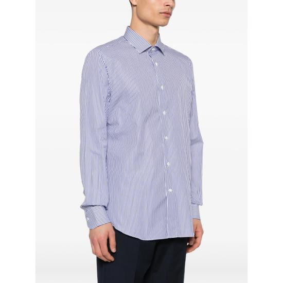 26SS 마짜렐리 셔츠 80 023 11 BLUE WHITE - MAZZARELLI