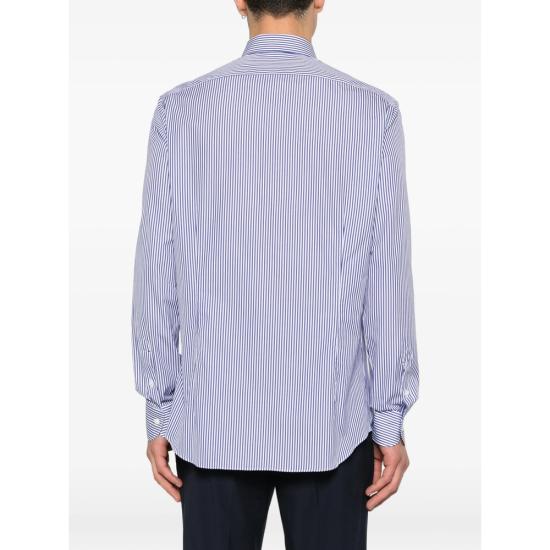 26SS 마짜렐리 셔츠 80 023 11 BLUE WHITE - MAZZARELLI