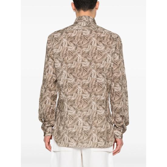 26SS 발바 셔츠 54054 0001 BROWN NEUTRALS - BARBA