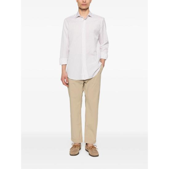 26SS 마짜렐리 셔츠 140 165 SOFT 14 WHITE NEUTRALS - MAZZARELLI