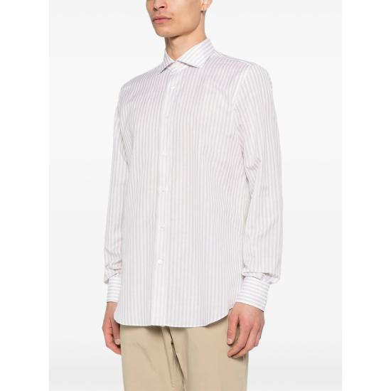 26SS 마짜렐리 셔츠 140 165 SOFT 14 WHITE NEUTRALS - MAZZARELLI