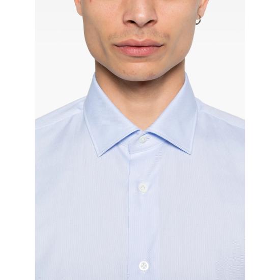 26SS 마짜렐리 셔츠 60 023 10 BLUE - MAZZARELLI