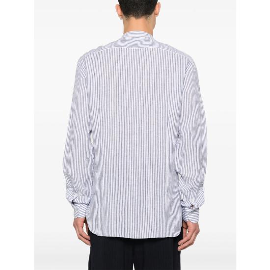 26SS 발바 셔츠 54034 0003 WHITE BLUE - BARBA