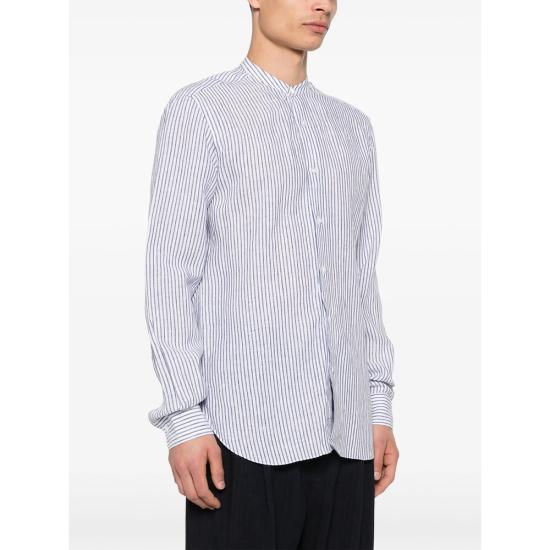 26SS 발바 셔츠 54034 0003 WHITE BLUE - BARBA