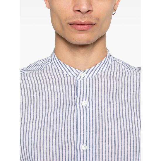 26SS 발바 셔츠 54034 0003 WHITE BLUE - BARBA