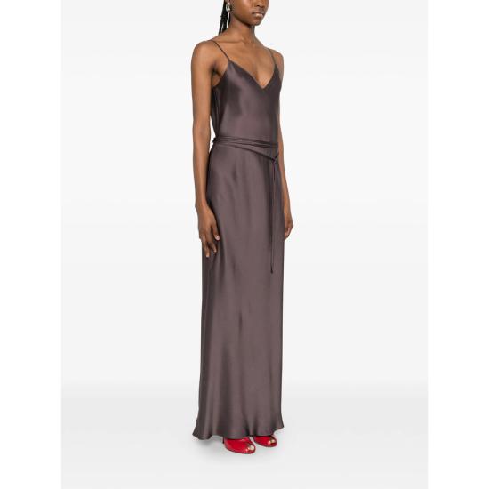 26SS 안토넬리 피렌체 원피스 Q6005 LUKAS 576 BROWN - ANTONELLI FIRENZE