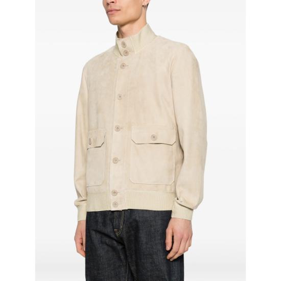 26SS 살바토레 산토로 가죽 자켓 50685 U STONE NEUTRALS - SALVATORE SANTORO