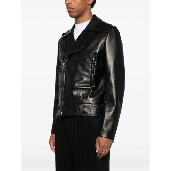 26SS 살바토레 산토로 바이커 자켓 50658 U BLACK - SALVATORE SANTORO