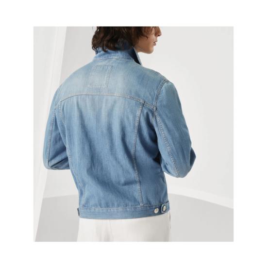 26SS 브루넬로 쿠치넬리 데님 자켓 ME6456909 C1470 BLUE - BRUNELLO CUCINELLI