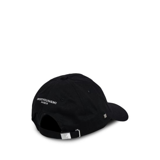 26SS 우영미 모자 W261CA51 661B BLACK - WOOYOUNGMI