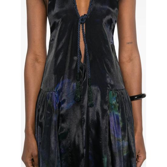 26SS 조르지오 아르마니 원피스 AF26992 GW003656 ZZ017 BLUE GREEN - GIORGIO ARMANI