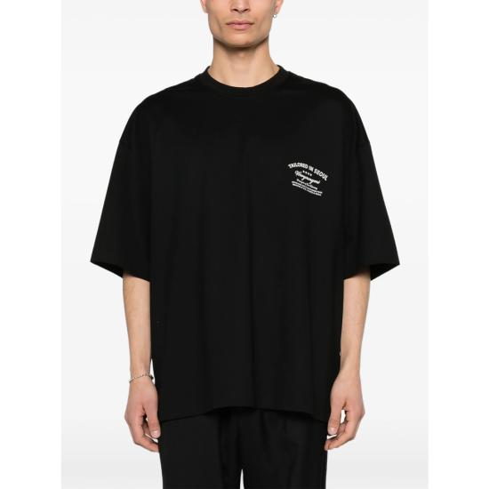 26SS 우영미 탑 W261TS29 708B BLACK - WOOYOUNGMI