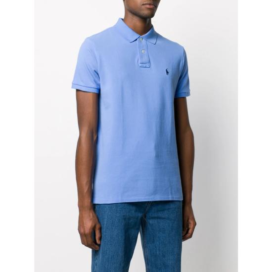 26SS 랄프 로렌 폴로 티셔츠 710795080015 ISLBL BLUE - RALPH LAUREN