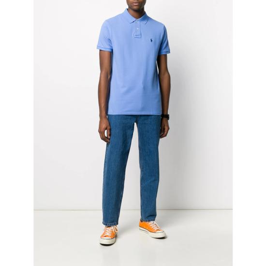 26SS 랄프 로렌 폴로 티셔츠 710795080015 ISLBL BLUE - RALPH LAUREN