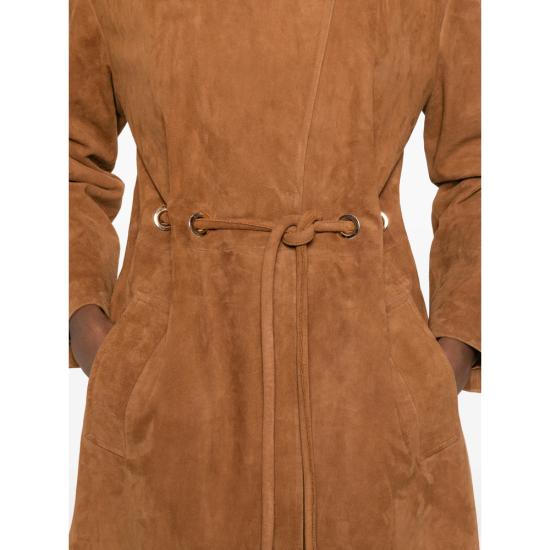 26SS 바쉬 코트 MATTE CAMEL BROWN - BA&SH