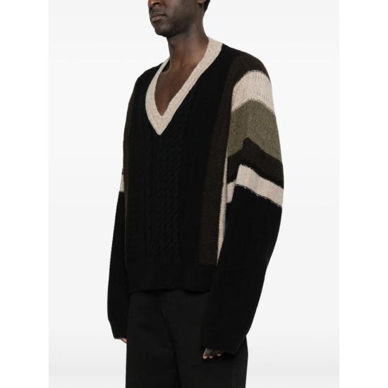 26SS 앙팡리쉬데프리메 니트웨어 080 257 BKMUL BLACK - ENFANTS RICHES DEPRIMES