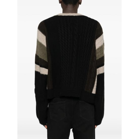 26SS 앙팡리쉬데프리메 니트웨어 080 257 BKMUL BLACK - ENFANTS RICHES DEPRIMES