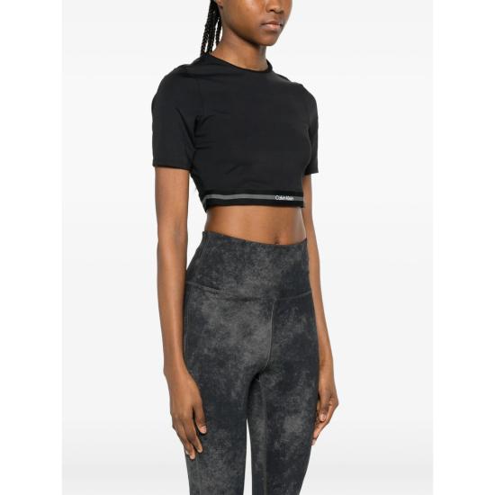 26SS 캘빈클라인 트레이닝 티셔츠 LVGWS6K217 BLACK - CALVIN KLEIN