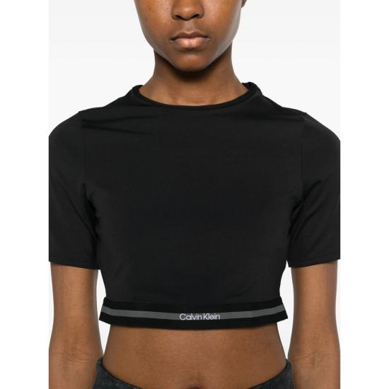 26SS 캘빈클라인 트레이닝 티셔츠 LVGWS6K217 BLACK - CALVIN KLEIN